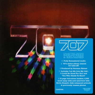 707 ~ 707 (1980) CD 2017 Rock Candy Records UK •• NEW •• - Image 1 of 4