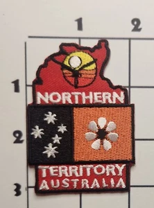 Northern Territory Australia Patch Embroidered Sew On Sturt's Desert Rose - Picture 1 of 1