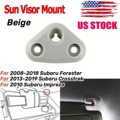 Sun Visor Mount For 2008-18 Subaru Forester 2010 Impreza 2013-2019 Crosstrek -3D Foto 1 de 4