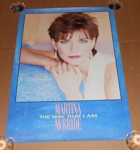 Martina McBride The Way that I Am Promo 1993 Poster 27x19 Country RARE - Picture 1 of 1
