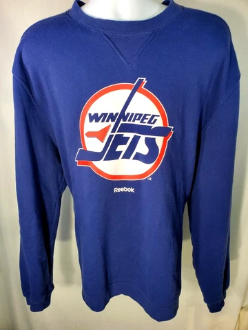 Winnipeg Jets NHL Mens Size Large Crew Sweatshirt Cover