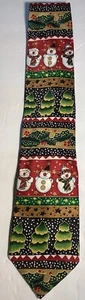 Holiday Themed Men's Tie Havana Tie Rack UK Festive - Picture 1 of 13