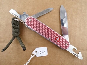 Victorinox Cadet Swiss Army Pocket Knife - 84mm Red Alox - Very Good - Picture 1 of 4