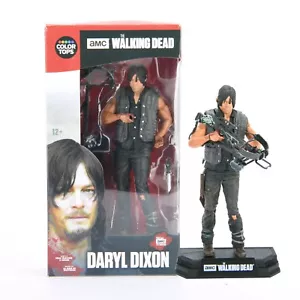 AMC TV Serie The Walking Dead Daryl Dixon mit Armbrust 7" Actionfigur Spielzeug NEU - Bild 1 von 12