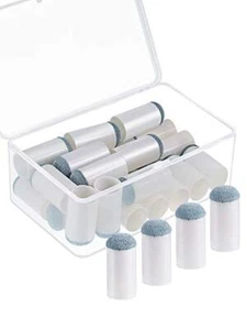 24 Puntas Deslizantes Para Tacos De Billar Puntas De Repuesto Con Caja De