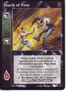 10 x Touch of Pain VTES CCG SoC - Picture 1 of 1