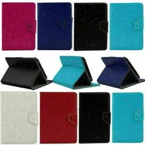 Universal PU Leather Buckle Stand Case Cover For 9.7" 10" 10.1" Android Tablet - Picture 1 of 15
