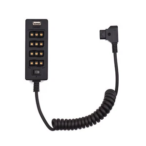 Andoer D-Tap B Type Socket D-tap Male to 8 Port D-tap Female Spliter Power W9N6 - Picture 1 of 6