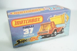 Matchbox Skip Truck Nr. 37 Boxed Diecast Model Vintage 1975 - Bild 1 von 12