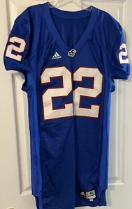 Maglia calcio Kansas Jayhawks gioco usata 2005 #22 taglia 44 Adidas blu - Foto 1 di 10