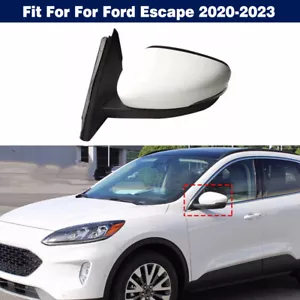 1Pc Left Side Power Heated Mirror Assembly White 11Pin For Ford Escape 2020-2023 - Picture 1 of 7