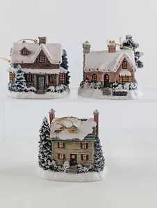 Winter Memories Ornament Collection Set 39206 by Thomas Kinkade - NO COA - Picture 1 of 10