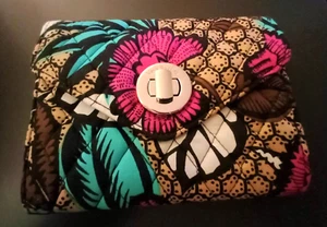 VERA BRADLEY YOUR TURN SMARTPHONE WRISTLET CANYON ROAD TROPICAL FLORAL NWT - Picture 1 of 5