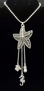 Car Charm Rearview Mirror Bling Star Fish Nature Theme Dangle Charms Sea Horse - Picture 1 of 1