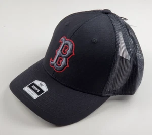 Men Boston Red Sox Base Ball Cap 100% Cotton Hat Fan Favorite Genuine Adjustable - Picture 1 of 5