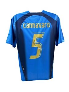 Fabio Cannavaro Signed Italy National Team Jersey (Beckett COA)