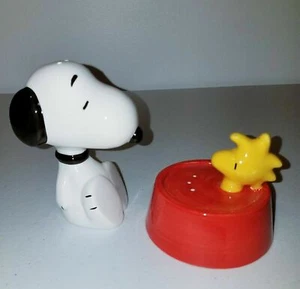 Peanuts Snoopy & Woodstock Treasure Craft Salt Shakers - Picture 1 of 3