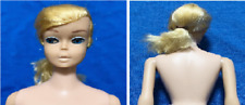 Mattel Barbie Vintage girl doll Swirl ponytail gold hair body only From Japan
