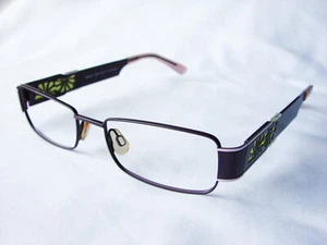 Morel France Nomad 1590N Purple + Green Eyeglass Frames 50-17-140m - Bild 1 von 12