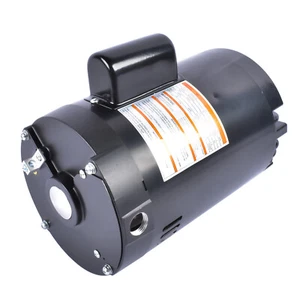 Pool Pump Motor Black 3450 RPM 3/4 HP Single-Speed C-Face Pool Motor 56J Frame - Picture 1 of 13