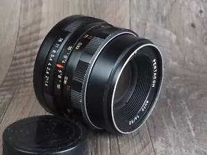 PENTACON AUTO 50mm f1.8 PRIME LENS M42 SCREW MOUNT bokeh king all black version - Picture 1 of 8