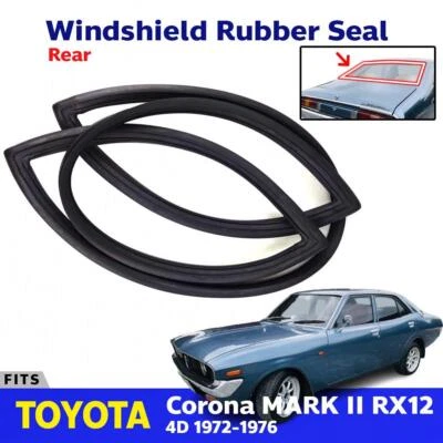 Windshield Rubber Seal Weatherstrip Rear Fits Toyota Corona MARK II RX12 1972-76 - Image 1 of 4