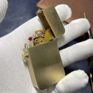 German WW Old Mechanical Gears Automatic Vintage Lighter Trench Petroleum Lighter - Bild 1 von 14