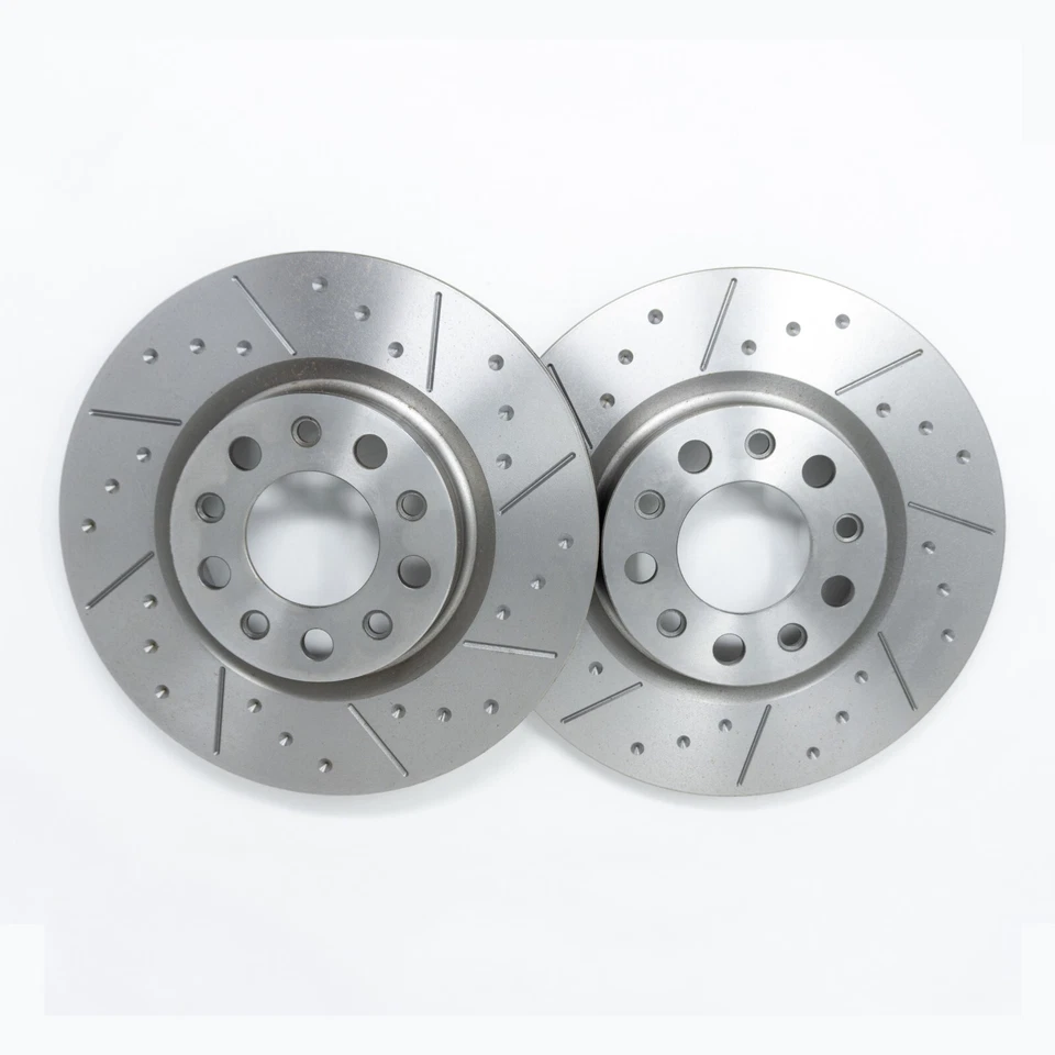 Discos de freno delanteros ranurados MTEC 282,5 mm para Peugeot 406 1,9 2,0 2,1 2,2 Foto 1 de 1