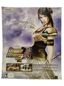 Dynasty Warriors Vol 2 Pubblicità Stampa 2006 Gamer Magazine Poster PSP - Foto 1 di 1