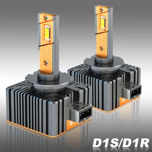 For Chrysler 300C 05-2010 D1S 6000k Xenon White LED Headlight Bulbs Kit Set 2 - Picture 1 of 11