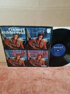 RIKKERT ZUIDERVELD - ACHTER GLAS Philips Mono LP Dutch 60s FOLK PSYCH BEAT rare! - Imagen 1 de 4