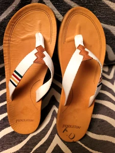 Pendleton Women's Glacier Thong flip flop sandals (PW2312-100) Size 9 M - Picture 1 of 9