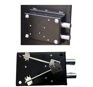 Lock With 2 Keys & Bolts x 4. For Gun Cabinet - Picture 1 of 2