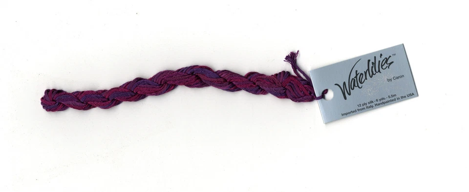 Waterlilies by Caron - 1 Skein of Grape #158 - Image 1 of 1