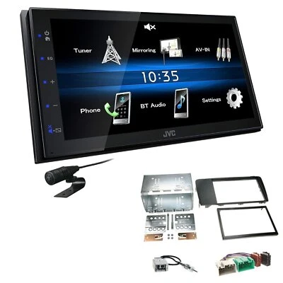 JVC Autoradio Touchscreen Bluetooth USB für Volvo XC70 2004-2007 schwarz - Bild 1 von 4