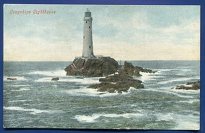 Longships Leuchtturm England Land's End alte Postkarte - Bild 1 von 2