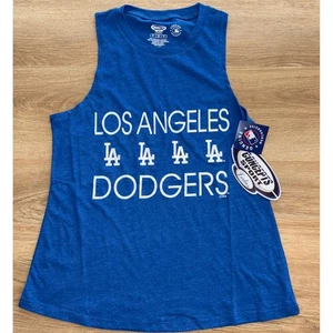 NWT Women's Los Angeles Dodgers Concepts Sleep Tank Top - Small - Blue - Picture 1 of 4