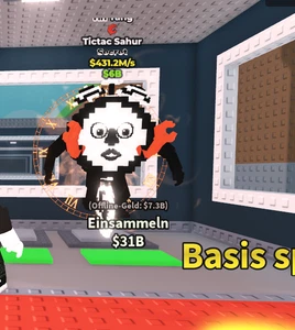 Yin Yang Tictac Sahur 431M Steal a Brainrot Secret Super selten - Bild 1 von 1