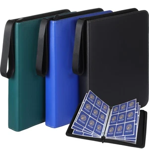 3 Pack 900 Pockets Waterproof Trading Card Binder Trading Album, Zip Card Col... - Picture 1 of 7