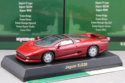 Kyosho 1/64 British Car Collection Jaguar XJ220 1992 Glitter Red - Image 1 of 4