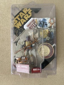 Star Wars TAC 2007 Animated Debut Boba Fett #24 Ultimate Galactic Hunt mit Hülle - Bild 1 von 2
