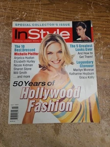 In Style Fall 1997 Michelle Pfeiffer Sharon Stone Will Smith Katharine Hepburn - Picture 1 of 6