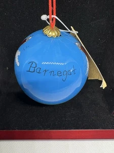 Barnegat Leuchtturm Beachcombers Glas bemalt Ornament 1996 - Bild 1 von 12