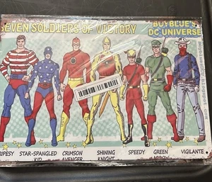 DC Comics Classic Golden Age SEVEN SOLDATEN OF VICTORY Blechschild! Nagelneu! - Bild 1 von 2