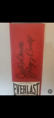 Tensor autografiado Jake LaMotta "Raging Bull" PSA F#17250 Foto 1 de 4