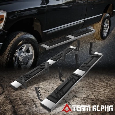 Fits 2002-2009 Dodge Ram 1500 2500 3500 Regular Cab 6.5" Running Boards Step Bar - Изображение 1 из 4