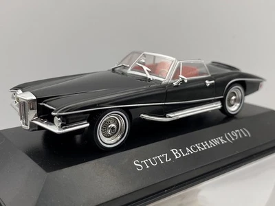 Stutz Blackhawk 1971 1:43 Ixo Altaya auto metallo Diecast - Immagine 1 di 4