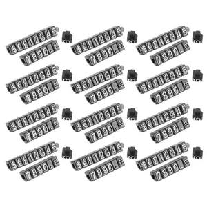  12 Sets Preisschild Würfel: Einstellbare Montagenummer für Juweliergeschäft Theke - - Bild 1 von 12