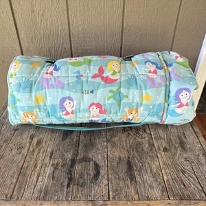 Wildkin Quilted Nap Mat for Kids- 49”x22” Mermaid - Picture 1 of 7