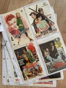 IBERMONEDA| Cine, 24 programas de diferentes años 1950-1970 con o sin publicidad - Bild 1 von 6